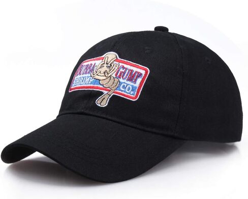 Bubba Gump Baseball Cap, Adjustable Shrimp Co. Embroidered Forest Gump Costume Hats in Saudi Arabia