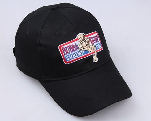 Bubba Gump Baseball Cap, Adjustable Shrimp Co. Embroidered Forest Gump Costume Hats in Saudi Arabia