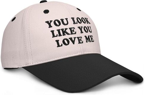 You Look Like You Love Me Hat, Funny Vintage Trucker Hats for Women Men, Trendy Embroidered Snapback Baseball Cap in Saudi Arabia