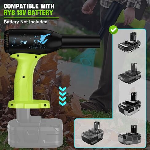 منفاخ صغير جاف صغير ، مروحة نفاثة 3 سرعات الرياح القابلة للتعديل لبطارية DeWalt 20V Li-Ion ، مروحة صغيرة مضغوطة هواء منافس الطائرات اللاسلكية الجافة للتجفيف ، التنظيف ، منفاخ الأوراق (بدون بطارية) in Saudi Arabia