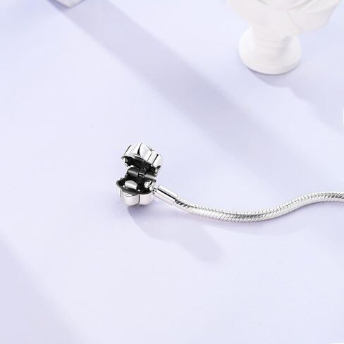 Parmuz 925 Sterling Silver Charms Bracelet for Women Love Heart Summer Ocean Iconic Moments Snake Chain Bracelet with 5A Cubic Zirconia Gift for Girls Mother Daughter in Kuwait