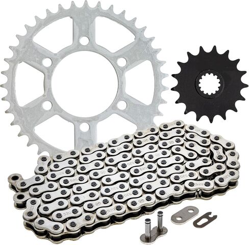 NICHE Drive Sprocket Chain Combo for Kawasaki Ninja ZX10R Front 17 Rear 39 Tooth 520V-X X-Ring 110 Links in Saudi Arabia
