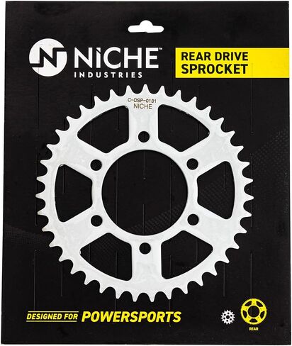 NICHE Drive Sprocket Chain Combo for Kawasaki Ninja ZX10R Front 17 Rear 39 Tooth 520V-X X-Ring 110 Links in Saudi Arabia