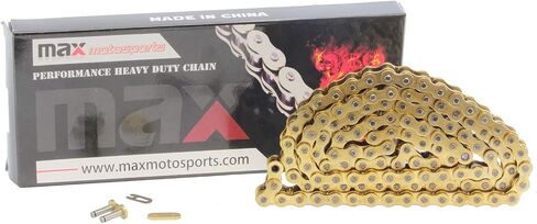 428 Pitch 134 Links 428x134 استبدال سلسلة القيادة لـ Suzuki DR125 DRZ125 (أسود) in Kuwait