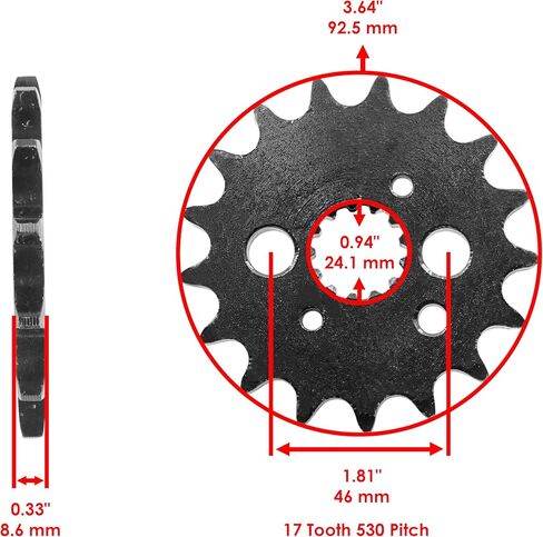 سلسلة محرك Caltric و Sprockets متوافقة مع Kawasaki VN800A VN800B Vulcan 800 Classic 1996-2005 in Saudi Arabia
