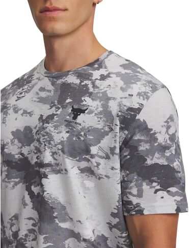 Under Armour Men's Project Rock All Over Print Short Sleeve T Shirt in Kuwait