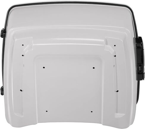 Gold/Black Geometric Shape Fade 13.7" King Pack Trunk W/Latch Key Fit For Harley Tour Pak Touring CVO Road King Road Glide Street Glide Electra Glide Ultra Limited 2014-2025 in Saudi Arabia