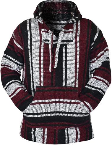 Mexican Baja Hoodie – Classic Drug Rug Pullover Sweater | Baja Hoodie for Men & Women | Mens & Plus Size Options Available in Saudi Arabia