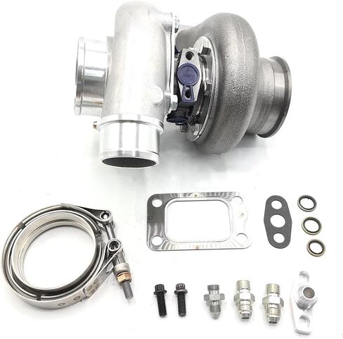 GEN2 GTX3071 BILLET DOPRESSOR WELL TURBO حتى 620 حصانًا مع T3 Inlet 3 "VBAND Outlet A/R .63 in Kuwait
