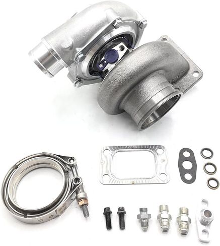 GEN2 GTX3071 BILLET DOPRESSOR WELL TURBO حتى 620 حصانًا مع T3 Inlet 3 "VBAND Outlet A/R .63 in Kuwait