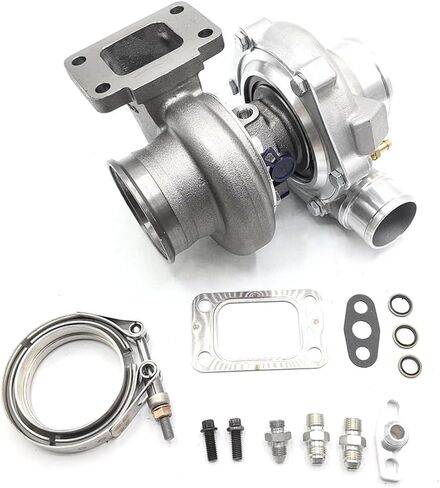 GEN2 GTX3071 BILLET DOPRESSOR WELL TURBO حتى 620 حصانًا مع T3 Inlet 3 "VBAND Outlet A/R .63 in Kuwait