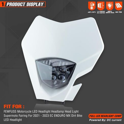 Universal Dirt Bike LED LED LAD - Motorcycle LED LED LED FOR PIK BIKE ATV (RED) in Kuwait