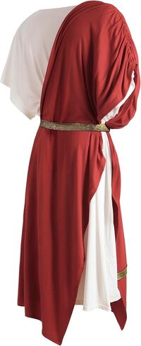 Ancient Greek Toga Adult Roman Costume with Headband Halloween Cosplay Outfit in Saudi Arabia