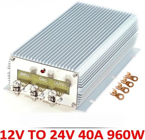 1pcs 12V to 24V 30A 40A 50A DC DC Step up Converter Stabilizer Regulator 12V to 24V Boost Voltage Module High Power(12V to 24V 50A) in Saudi Arabia