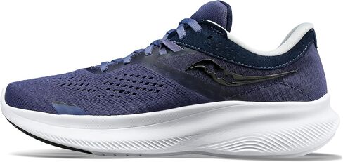 Saucony Women's Ride 16 Sneaker, BLUELIGHT/Black, 11 in Saudi Arabia