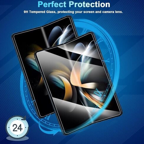 [3 + 3 + 2 حزمة] واقي شاشة Samsung Galaxy Z flip 6 5G، 3 عبوات واقي شاشة داخلي من مادة TPU + 3 عبوات من الزجاج المقسى الخارجي + 2 واقي عدسة الكاميرا، سهل التركيب باستخدام أداة المحاذاة in Kuwait