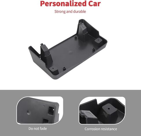 Front Bumper License Plate Frame Bracket Holder Compatible with 2018 2019 2020 2021 Chevrolet Traverse, Replace GM1068196 84282822 Black in Saudi Arabia