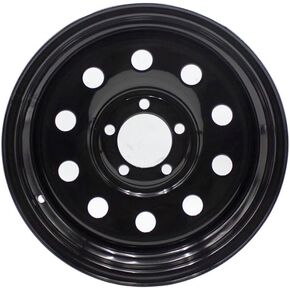 أسود 15 × 6 عجلة حافة Tralier 5 ثقوب العروة على 4.5 5x4.5 15 بوصة 15 × 5 × 4.5 in Kuwait