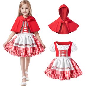 رجل الأم الجديد لطفل طفلة طفلة صغيرة ريد ريدك أزياء غطاء محرك السيارة لباس عيد ميلاد عيد الميلاد للبنات مع عباءة in Kuwait