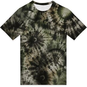 TIEX TIE TINE T-شيرت تي شيرت قصير الأكمام طاقم الطواقم in Kuwait