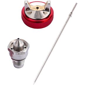 DAXINYANG Tools 1.5mm Needle, Nozzle, Air Cap Set for R500 LVLP Spray Gun, Nozzle Set for Gravity Feed Air Spray Gun in Saudi Arabia