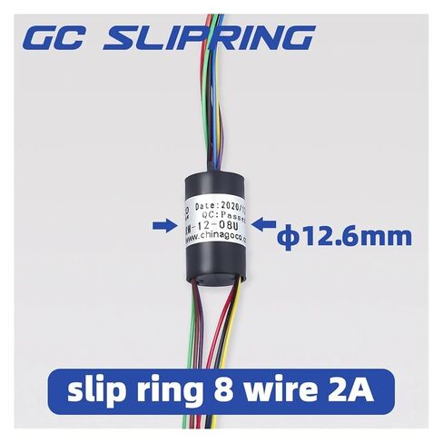 Slip Ring Slip Ring 8 Rings, Current 2a per Ring, Diameter 12.5mm Pan-tilt Slip Ring Support Plate Slip Ring in Kuwait