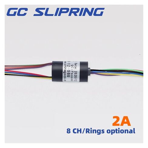 Slip Ring Slip Ring 8 Rings, Current 2a per Ring, Diameter 12.5mm Pan-tilt Slip Ring Support Plate Slip Ring in Kuwait