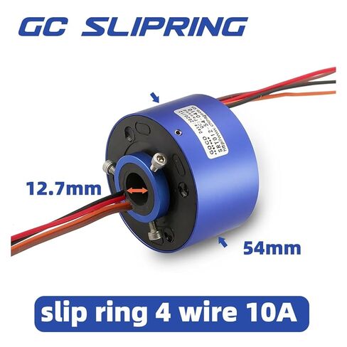 حلقة قسيمة قسيمة قسيمة من خلال ثقب 12.7 مم 4 سلك 10A حلقة فرشاة حلقة قليدة in Kuwait