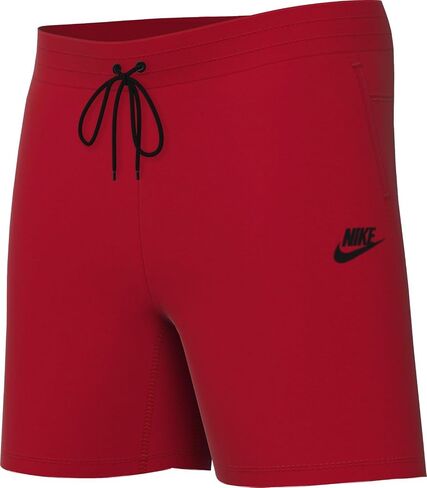 Nike Tech Fleece Big Kids' (Boys') Shorts (FD3289-671, University Red/Black/Black) in Saudi Arabia