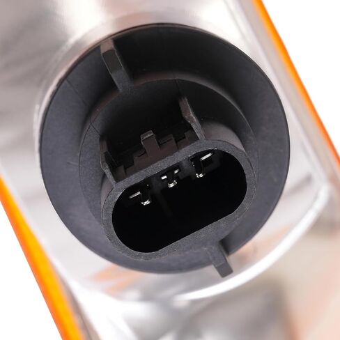 KUAFU Pair Turn Signal Light Compatible with 2005-2007 Jeep Liberty Driver and Passenger Side Signal Lamp Set Corner Side Marker Park Lamps W/Bulbs Plastic (PC) Replacement for 55156766AE 55156767AE in Kuwait