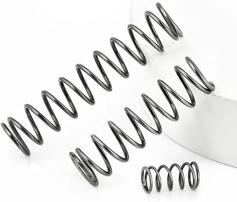 Compression Spring Steel, Compression Spring, Spring Steel, 6 mm OD, 0.5 mm Wire Diameter, 15 mm Free Length, 20 Pcs(0.5x5x10 mm) in Saudi Arabia