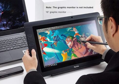Parblo PR120 Drawing Tablet Stand,for 13.3 to 32 inches Drawing Monitor Graphic Drawing Tablet, Compatible with Wacom Cintiq 16, Kamvas 20/Kamvas 22/Plus/Kamvas 24/Kamvas 24 Plus/Kamvas Pro 24(4K) in Kuwait