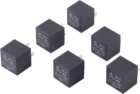 6pcs 086-1201-00 ترحيل مقاوم للماء متوافق مع Bad Boy Mowers ZT CZT MZ MANM ، 5 طرفية 40A 12V in Saudi Arabia