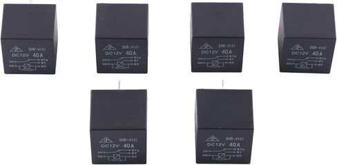 6pcs 086-1201-00 ترحيل مقاوم للماء متوافق مع Bad Boy Mowers ZT CZT MZ MANM ، 5 طرفية 40A 12V in Saudi Arabia