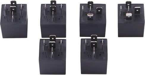 6pcs 086-1201-00 ترحيل مقاوم للماء متوافق مع Bad Boy Mowers ZT CZT MZ MANM ، 5 طرفية 40A 12V in Saudi Arabia