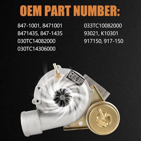 058145703J Turbo Charger Turbocharger & Gasket Kit متوافق مع Audi A4 A6 Quattro Volkswagen Passat 1.8L 1997-2006 917-150 058145703N 058145703C in Saudi Arabia