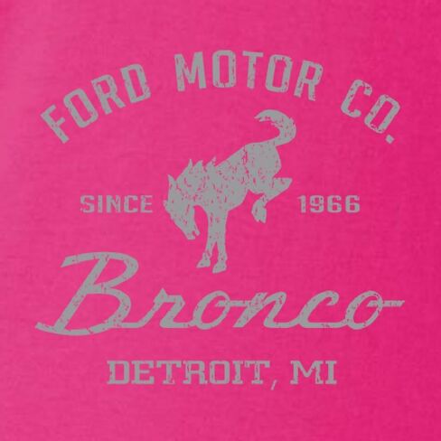 Shark & Hammer Ford Motor Co Detroit Michigan ، Classic Bronco 1966 Cars and Trucks Crewneck Sweatshirt in Saudi Arabia