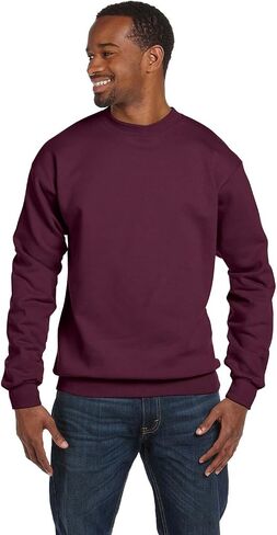 Hanes EcoSmart Fleece, Cotton-Blend Pullover, Crewneck Sweatshirt for Men in Saudi Arabia