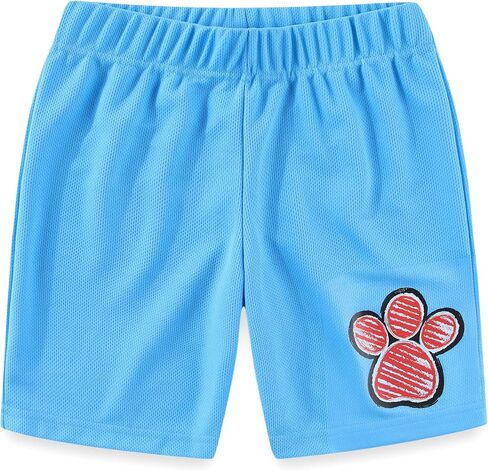 Paw Patrol Nickelodeon Boys Mix and Match Short Sleeve T-Shirt and Shorts 4 Piece Set for Toddlers and Big Kids in Saudi Arabia