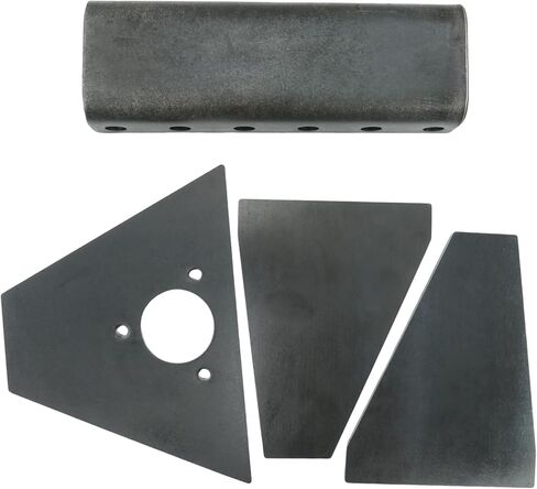 Vertical Channel Weld On Tongue Adapter for Trailer A-Frames - Up to 20,000 lbs GTW, Part # SH-410-C in Saudi Arabia