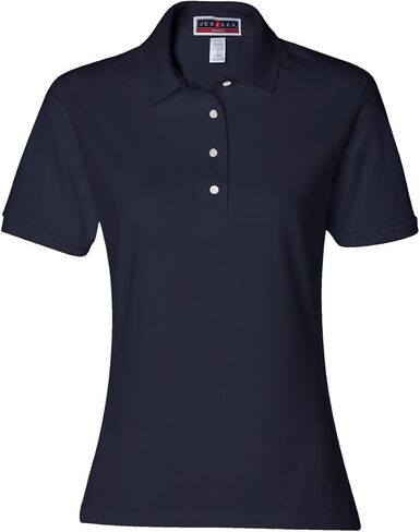 Jerzees Ladies '5.6 Oz. ، 50/50 Jersey Polo with Spotshield 437W in Saudi Arabia