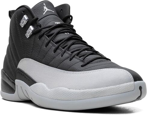 Jordan Men's 12 Retro Barons Black/Wolf Grey -White (CT8013 010) - 8 in Saudi Arabia