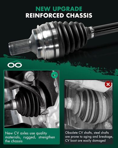 SCITOO Front Left Drive Side CV Axle Shaft Assembly fit for Mercedes-Benz C300 2.0L,C400 3.0L, C43 AMG 3.0L,for Mercedes-Benz C450 AMG 3.0L NCV48051 in Saudi Arabia