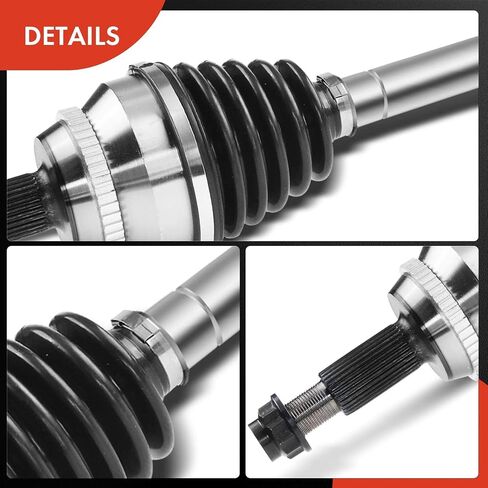 A-Premium Pair (2) مجموعة عمود محور CV الأمامي متوافق مع Toyota Camry 2007-2017 ، Avalon 2008-2016 و Lexus ES350 2007-2018 ، سائق ومسافر جانب in Saudi Arabia