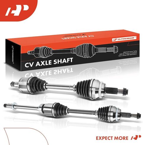 A-Premium Pair (2) مجموعة عمود محور CV الأمامي متوافق مع Toyota Camry 2007-2017 ، Avalon 2008-2016 و Lexus ES350 2007-2018 ، سائق ومسافر جانب in Saudi Arabia