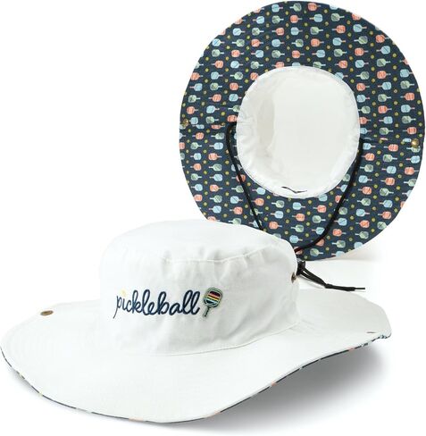 ChalkTalkSPORTS Pickleball Bucket Hats - Outdoor & Beach Pickleball Sun Hat - Men & Women - Multiple Designs in Saudi Arabia