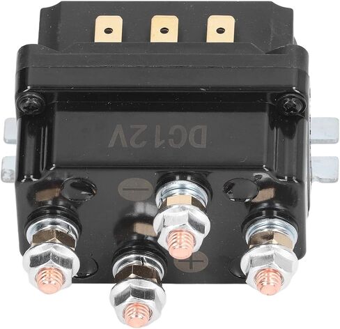 12V 250A ترحيل WINCH الصناعي ، ABS BRASS WINCH RELAY KIT ، RELAY WINCH مع مفتاح توصيل وحدة تحكم للسيارة الصناعية ATV UTV 2000 إلى 5000 رطل ، ويشمل 6 OVSOR حماية in Kuwait