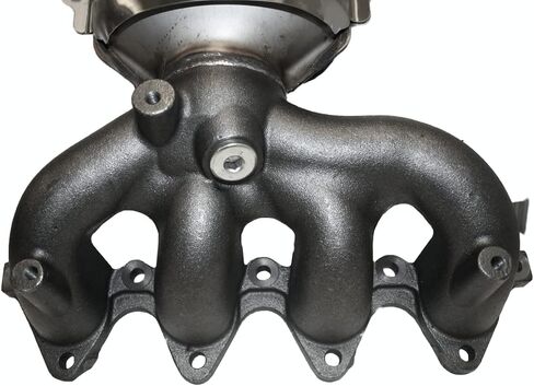 Autoshack العادم Mifold Canvalter Convalter Replance Direct Fit لعام 2006 2007 2008 2008 2010 2011 Hyundai Accent 2006-2011 Kia Rio5 1.6L FWD (EPA Compliant) EMCC00016 in Saudi Arabia