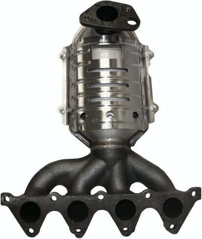 Autoshack العادم Mifold Canvalter Convalter Replance Direct Fit لعام 2006 2007 2008 2008 2010 2011 Hyundai Accent 2006-2011 Kia Rio5 1.6L FWD (EPA Compliant) EMCC00016 in Saudi Arabia