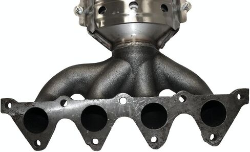Autoshack العادم Mifold Canvalter Convalter Replance Direct Fit لعام 2006 2007 2008 2008 2010 2011 Hyundai Accent 2006-2011 Kia Rio5 1.6L FWD (EPA Compliant) EMCC00016 in Saudi Arabia